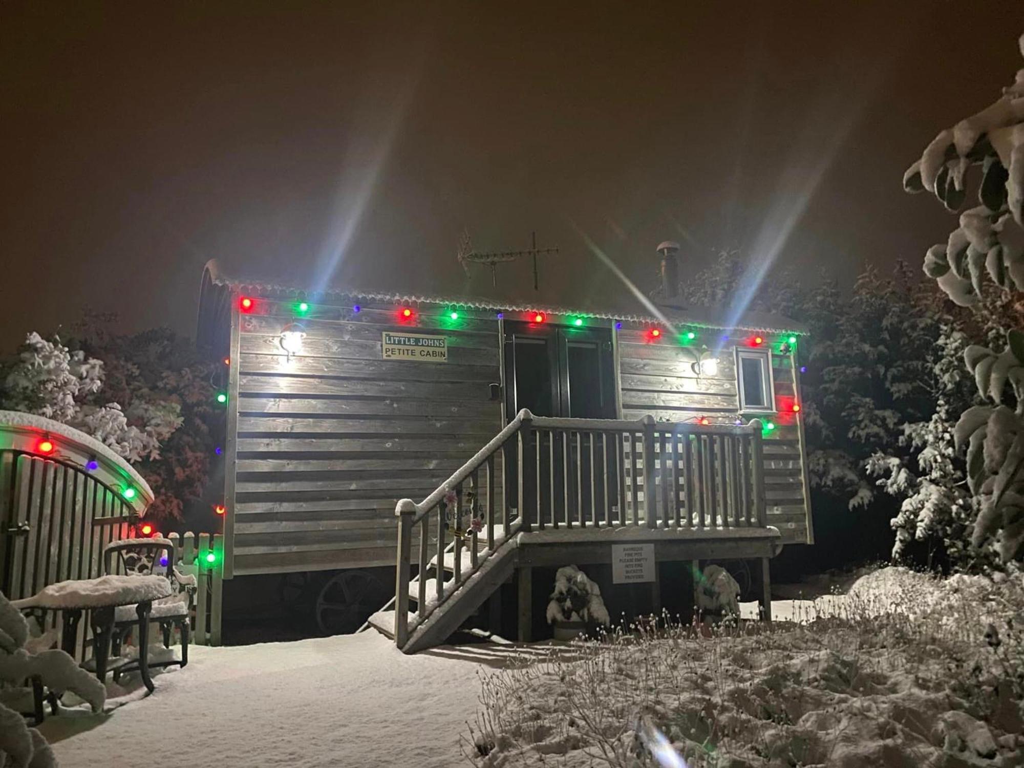 The Little John Petite Cosy Log Cabin - Sleeps 2, Great For Romantic Breaks, Couples, Single Guests, Near Sherwood Forest At Fairview Farm, Nottingham Set In 88 Acres Blidworth Ngoại thất bức ảnh